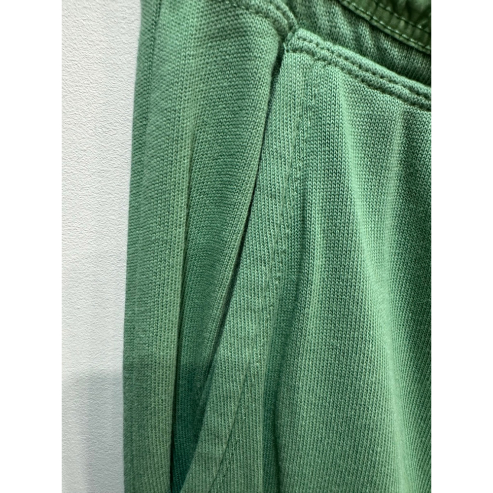 Aerie Green Ribbed Waist Drawstring Joggers L Casual Colourful Loungewear - Picture 4 of 11